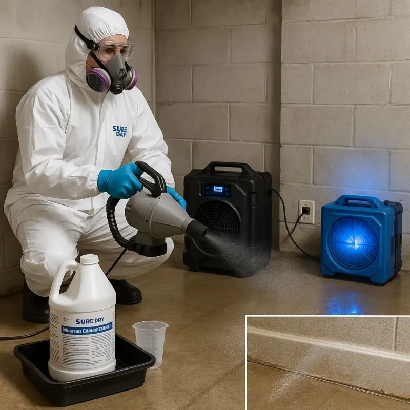 Sanitization and Odor Removal process in Portland, MI