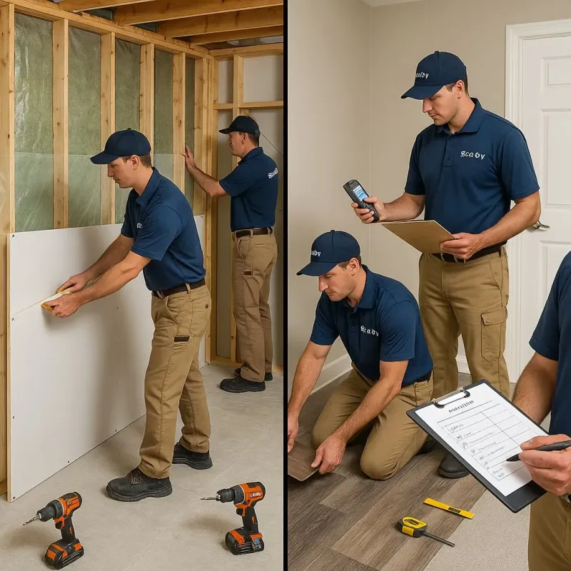 Repairs and Reconstruction process in Portland, MI